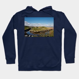 Seaton Sluice harbour. Hoodie